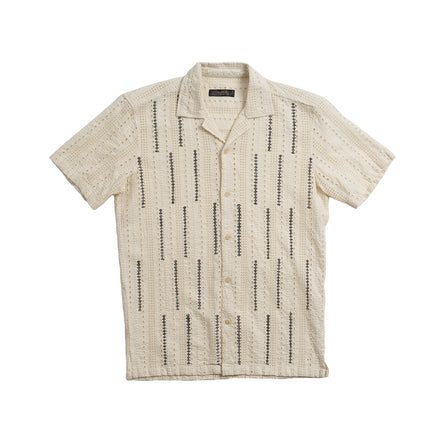 Solano Button Up Short Sleeve Short Sleeve Shirts Eight-X BEIGE S