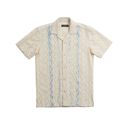 Laguna Button Up Short Sleeve Short Sleeve Shirts Eight-X BEIGE S