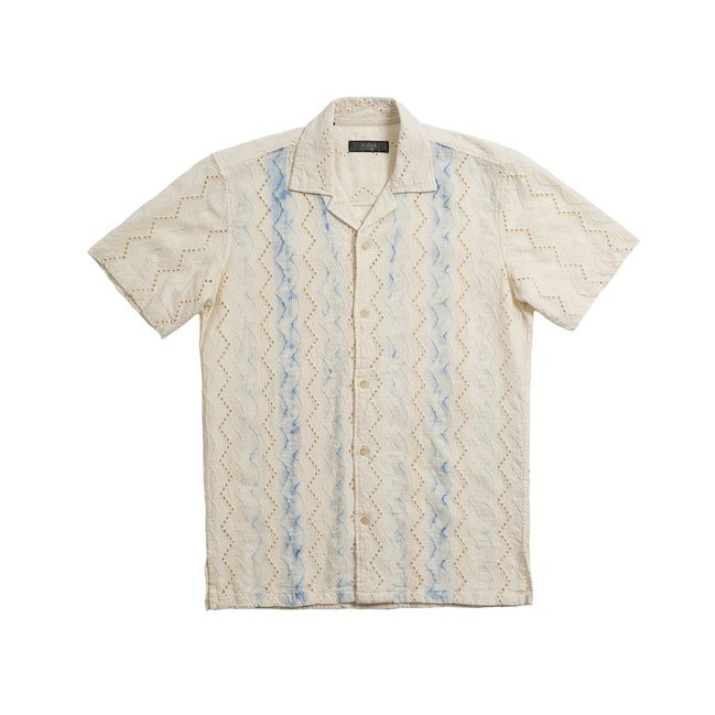 Laguna Button Up Short Sleeve Short Sleeve Shirts Eight-X BEIGE S