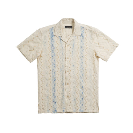 Laguna Button Up Short Sleeve Short Sleeve Shirts Eight-X BEIGE S