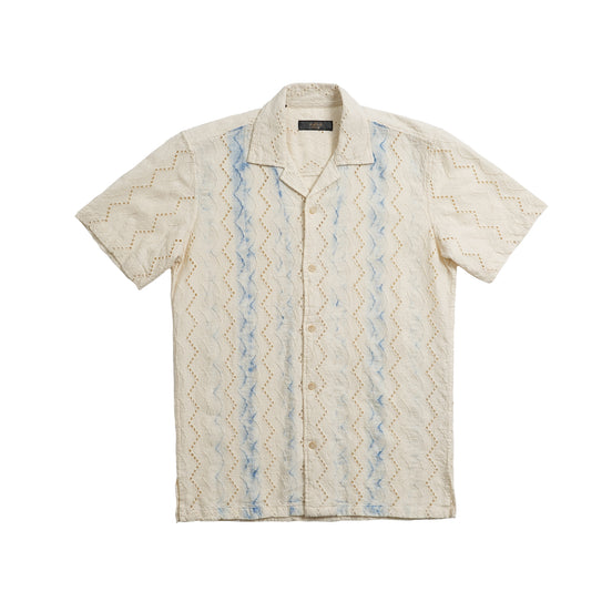 Laguna Button Up Short Sleeve Short Sleeve Shirts Eight-X BEIGE S