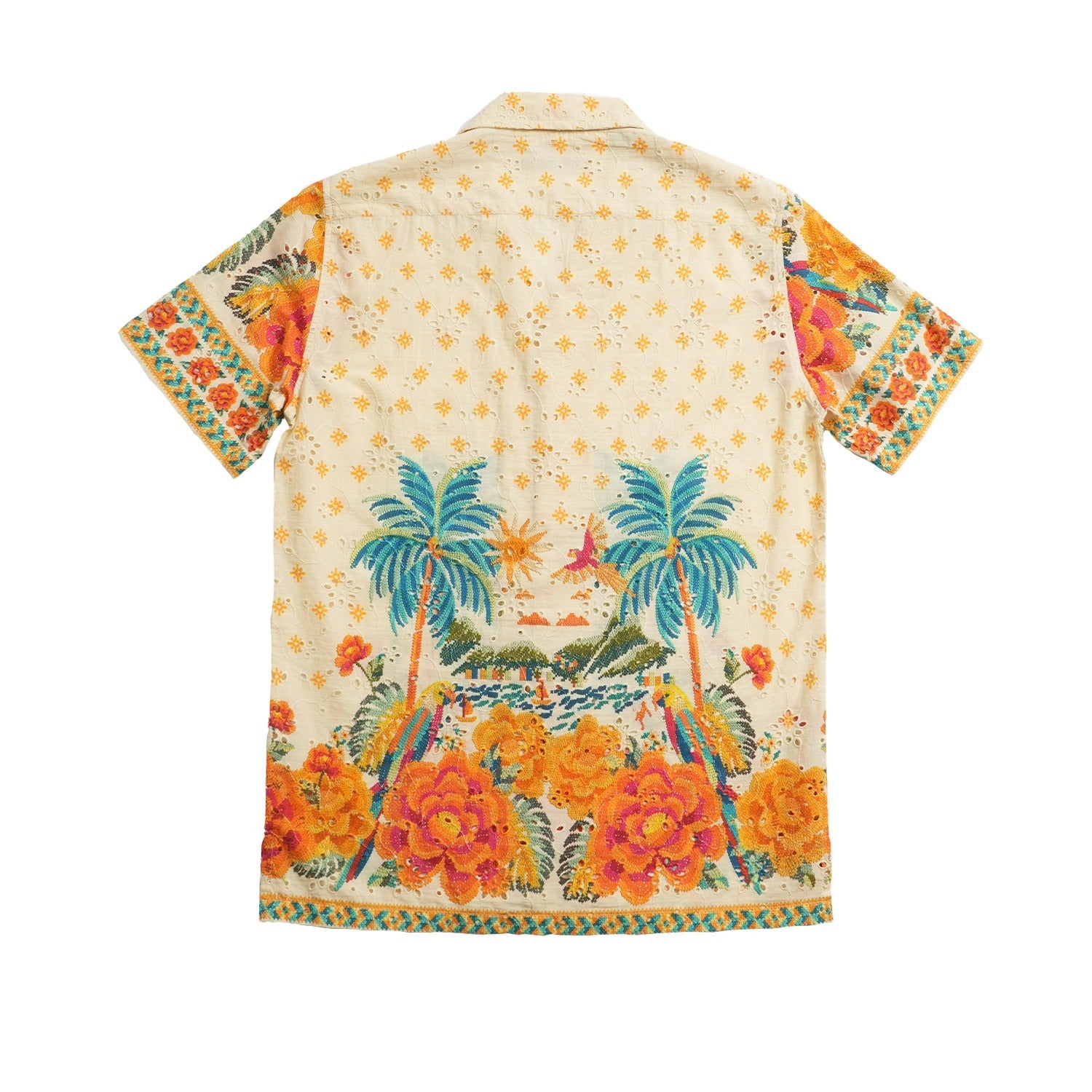Havana Button Up Short Sleeve Short Sleeve Shirts Eight-X