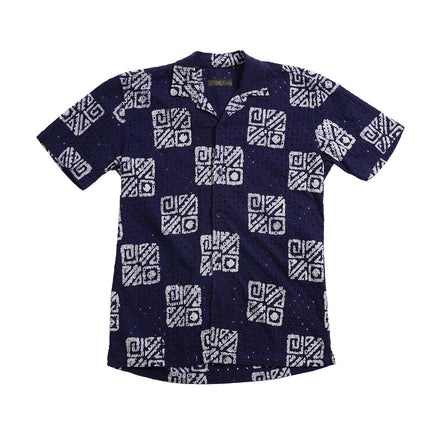 Wayfinder Button Up Short Sleeve Short Sleeve Shirts Eight-X NAVY S