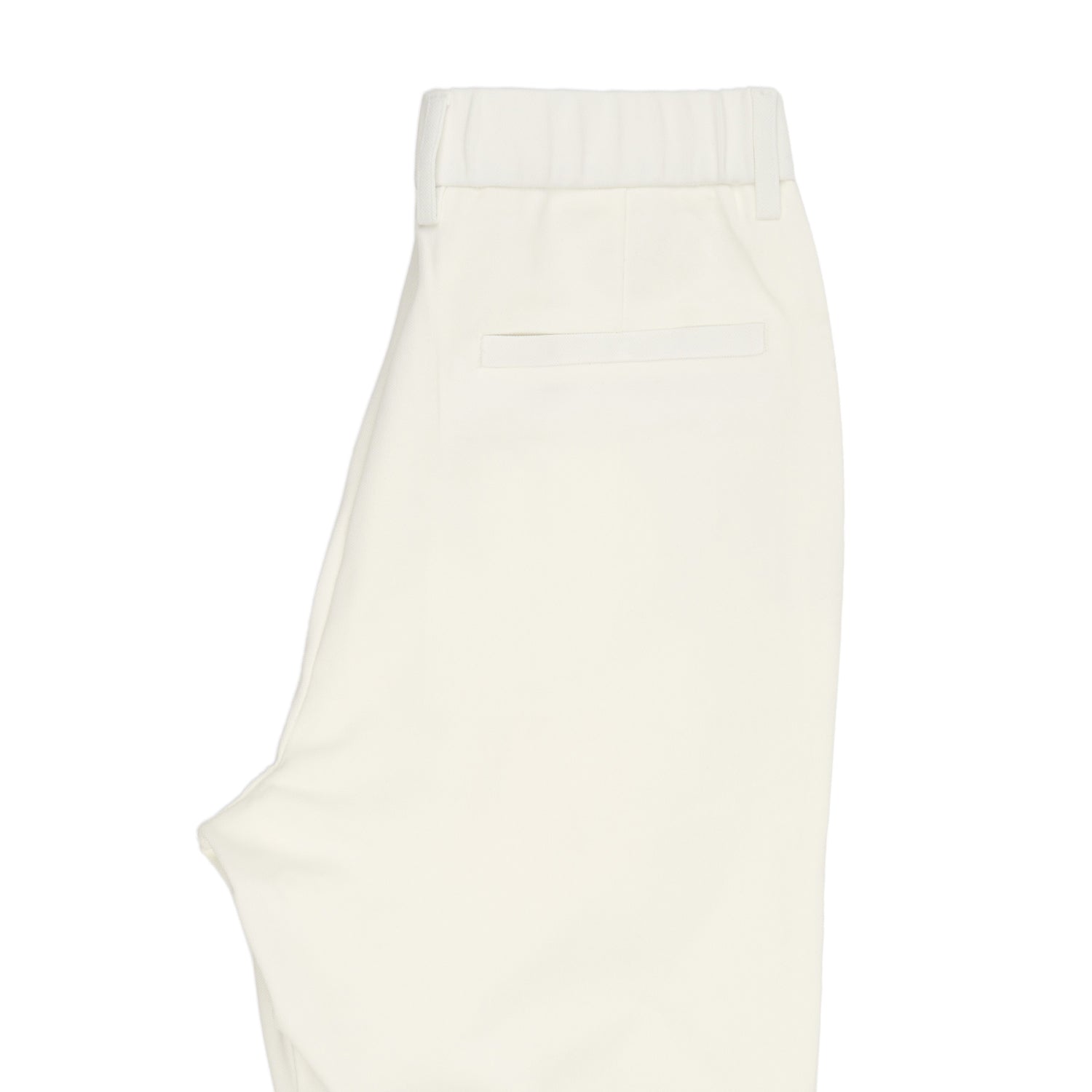 Pleated Pant - White Jeans Eight-X