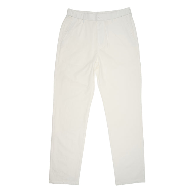 Seersucker Pant - White Jeans Eight-X