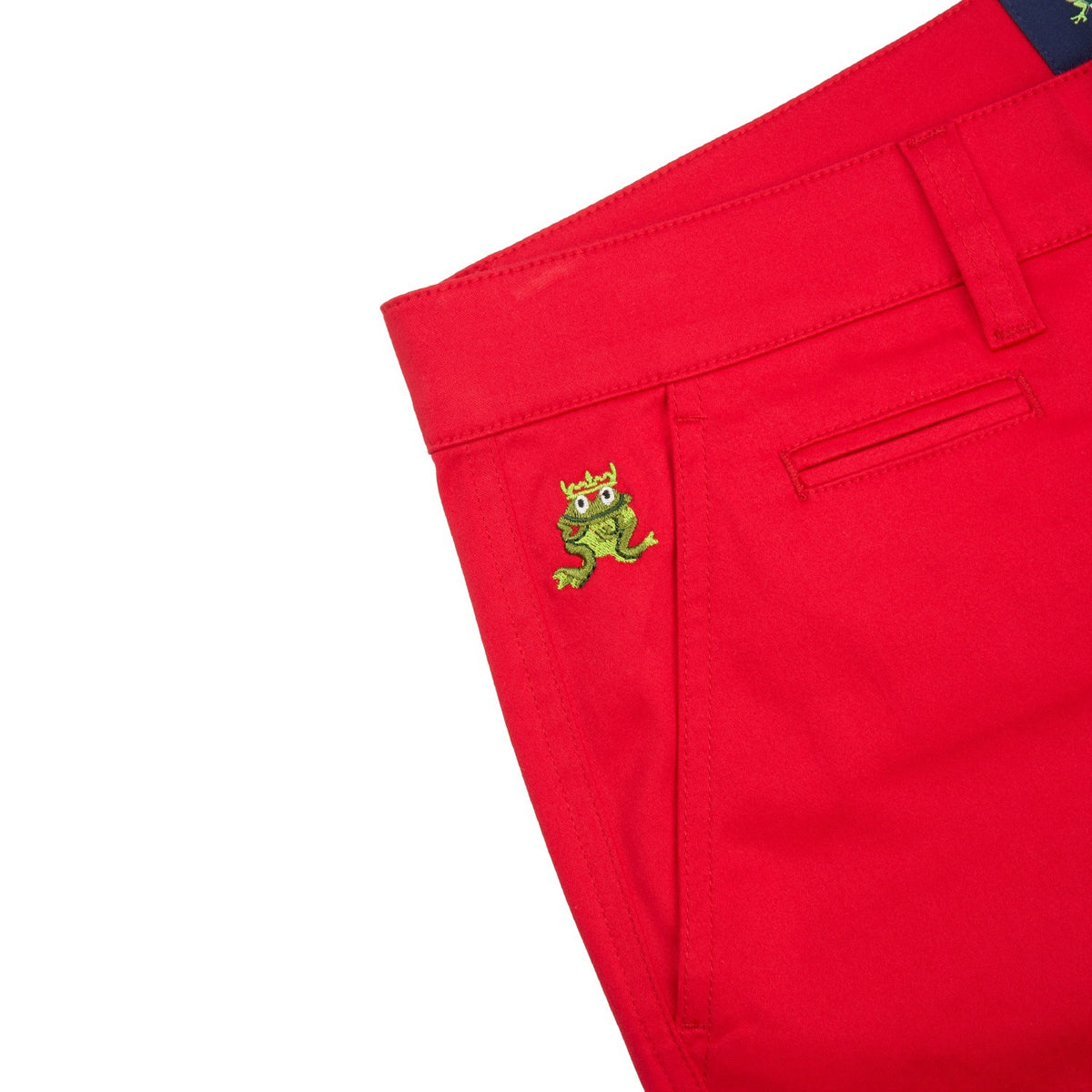 FROG 2.0 Chino Shorts - Red Shorts Eight-X