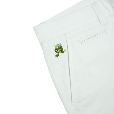 FROG 2.0 Chino Shorts - White Shorts Eight-X