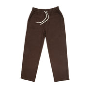 Linen Drawstring Pant - Brown Linen Eight-X BROWN S