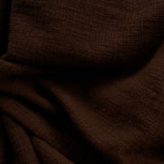 Linen Drawstring Pant - Brown Linen Eight-X