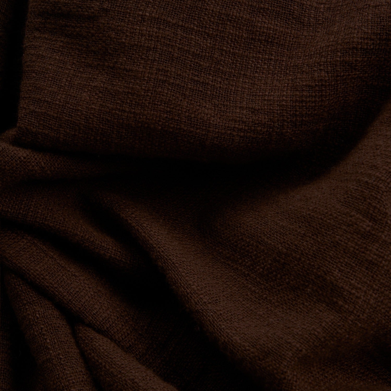 Linen Drawstring Pant - Brown Linen Eight-X