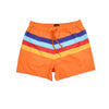 Malibu Stripe Swim Trunks Swim Wear Eight-X