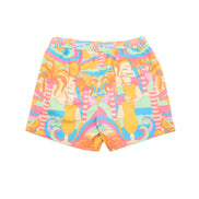 Retro Oasis Swim Trunks Swim Wear Eight-X