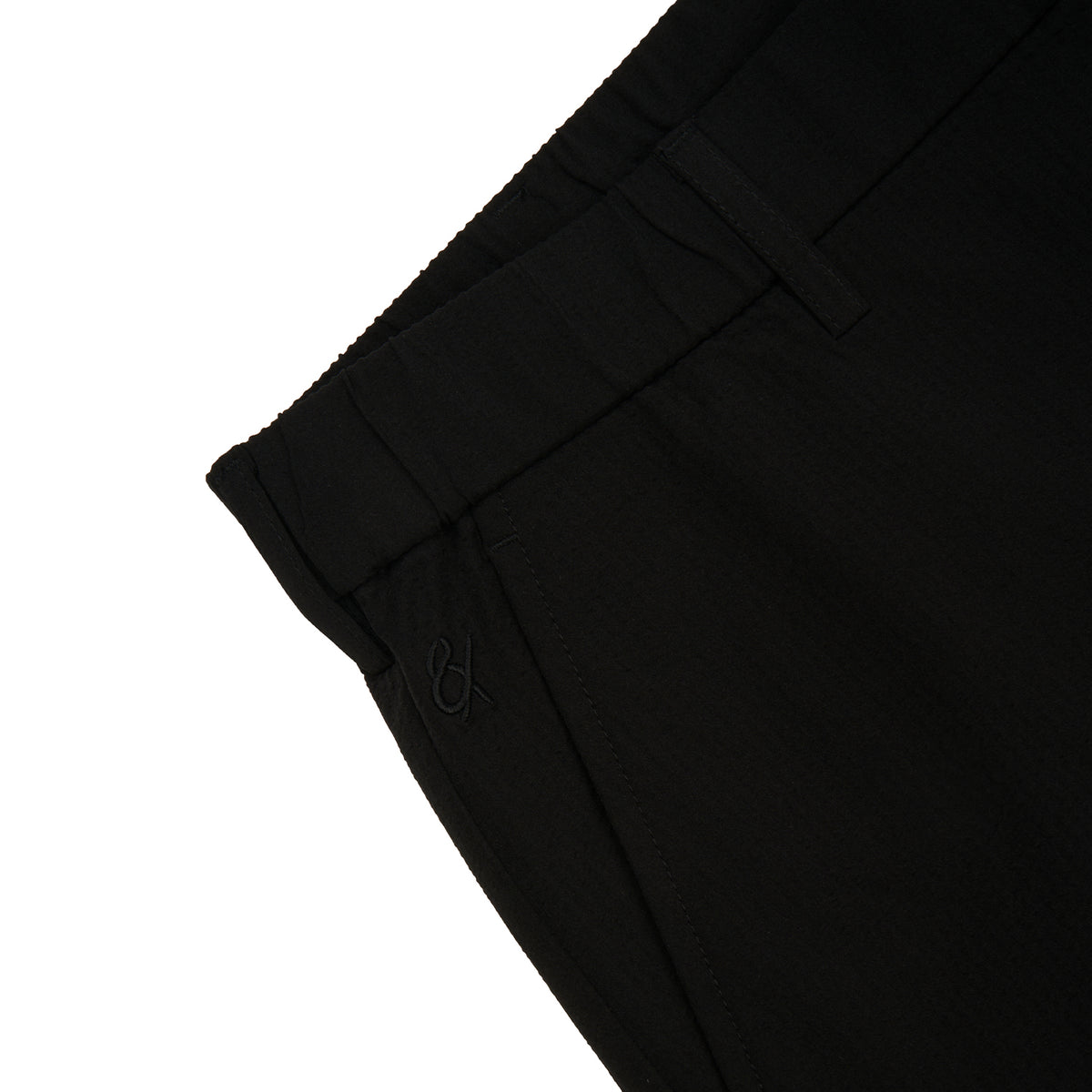 Seersucker Pant - Black Jeans Eight-X