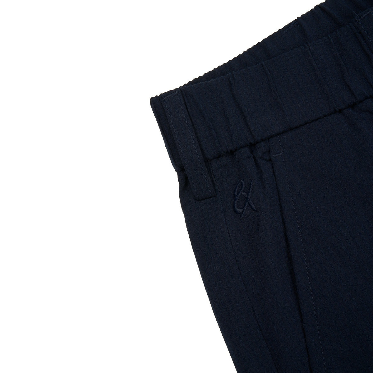 Seersucker Pant - Navy Jeans Eight-X