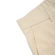 Pleated Pant - Beige Jeans Eight-X