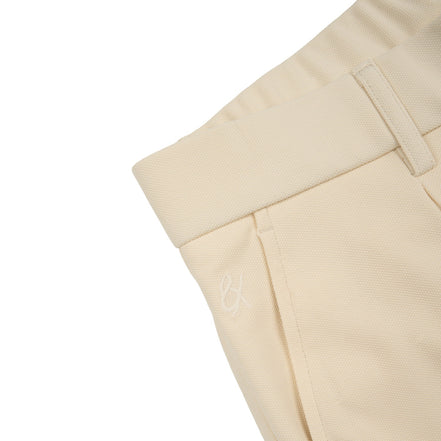 Pleated Pant - Beige Jeans Eight-X