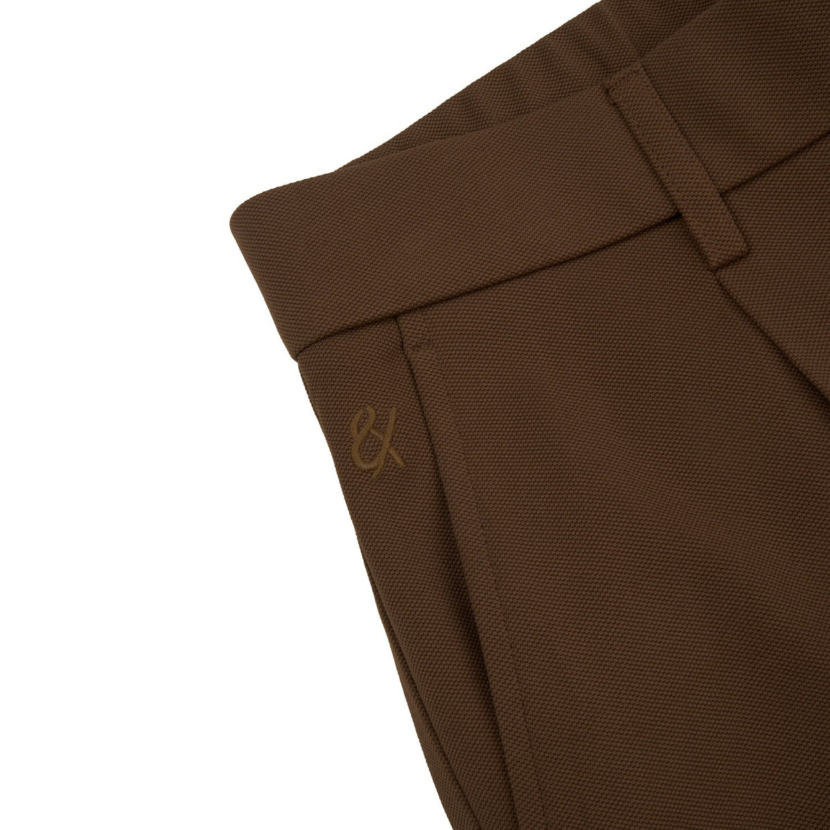 Pleated Pant - Brown Jeans Eight-X
