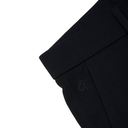 Pleated Pant - Black Jeans Eight-X