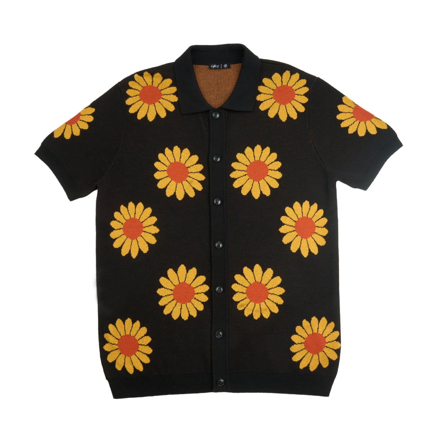 Sunflower Knit Short Sleeve and Short Set Matching Sets Eight-X