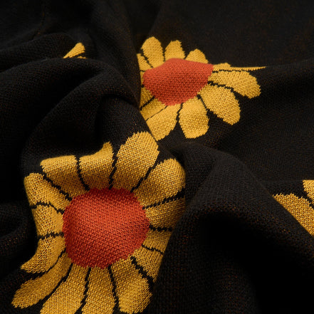 Sunflower Knit Short Sleeve and Short Set Matching Sets Eight-X