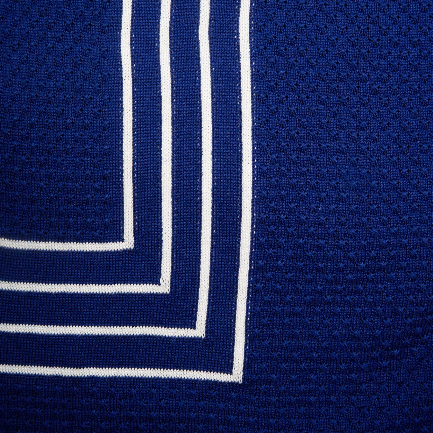 Atlas Knit Short Sleeve Shirt - Blue Knits Eight-X