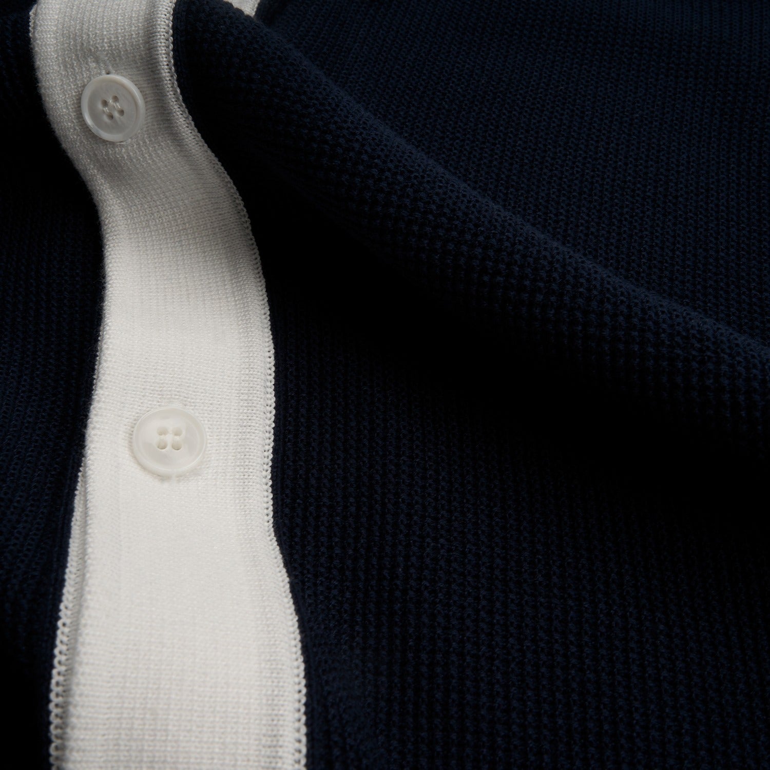 Pier Knit Short Sleeve Shirt - Navy Knits Eight-X