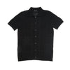 Breeze Short Sleeve Knit Shirt - Black Knits Eight-X