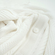 Breeze Short Sleeve Knit Shirt - White Knits Eight-X