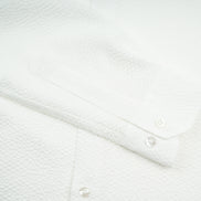 Texture Button Down Shirt - White Button Down Shirts Eight-X