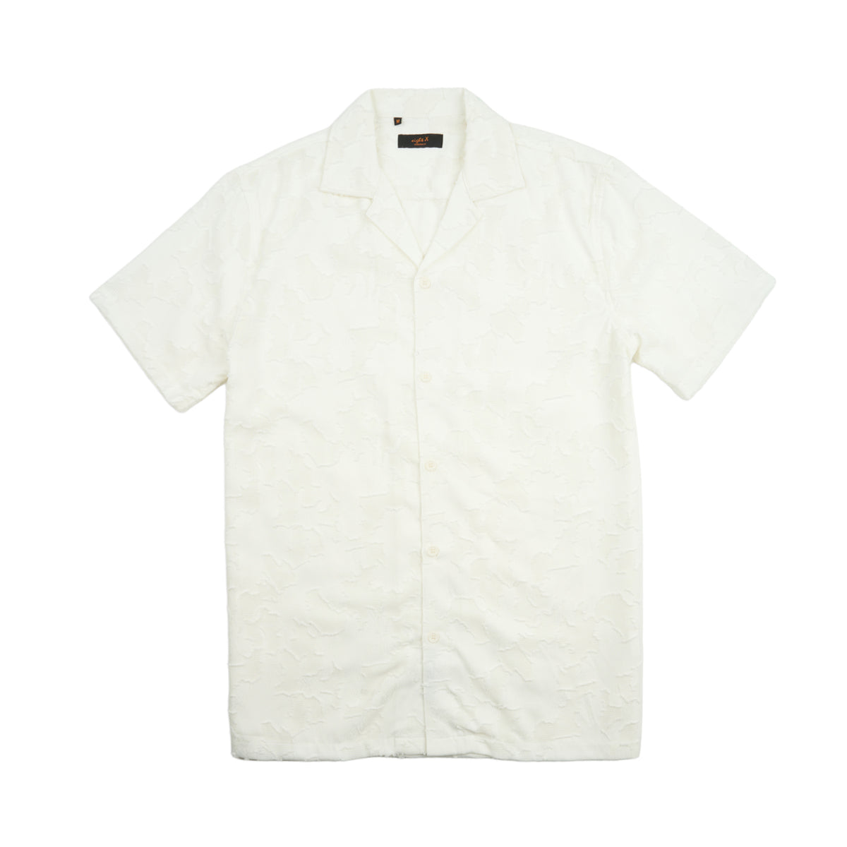Vista Artisan Short Sleeve Button Up Shirt Button Down Shirts Eight-X WHITE S