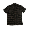 Noir Artisan Short Sleeve Button Up Shirt Button Down Shirts Eight-X BLACK S