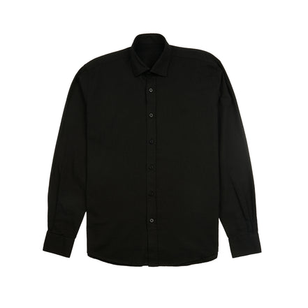 Core Linen Button Down Shirt Button Down Shirts Eight-X BLACK S