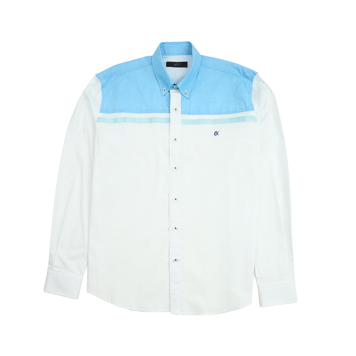 Frame Button Down Shirt Button Down Shirts Eight-X WHITE S