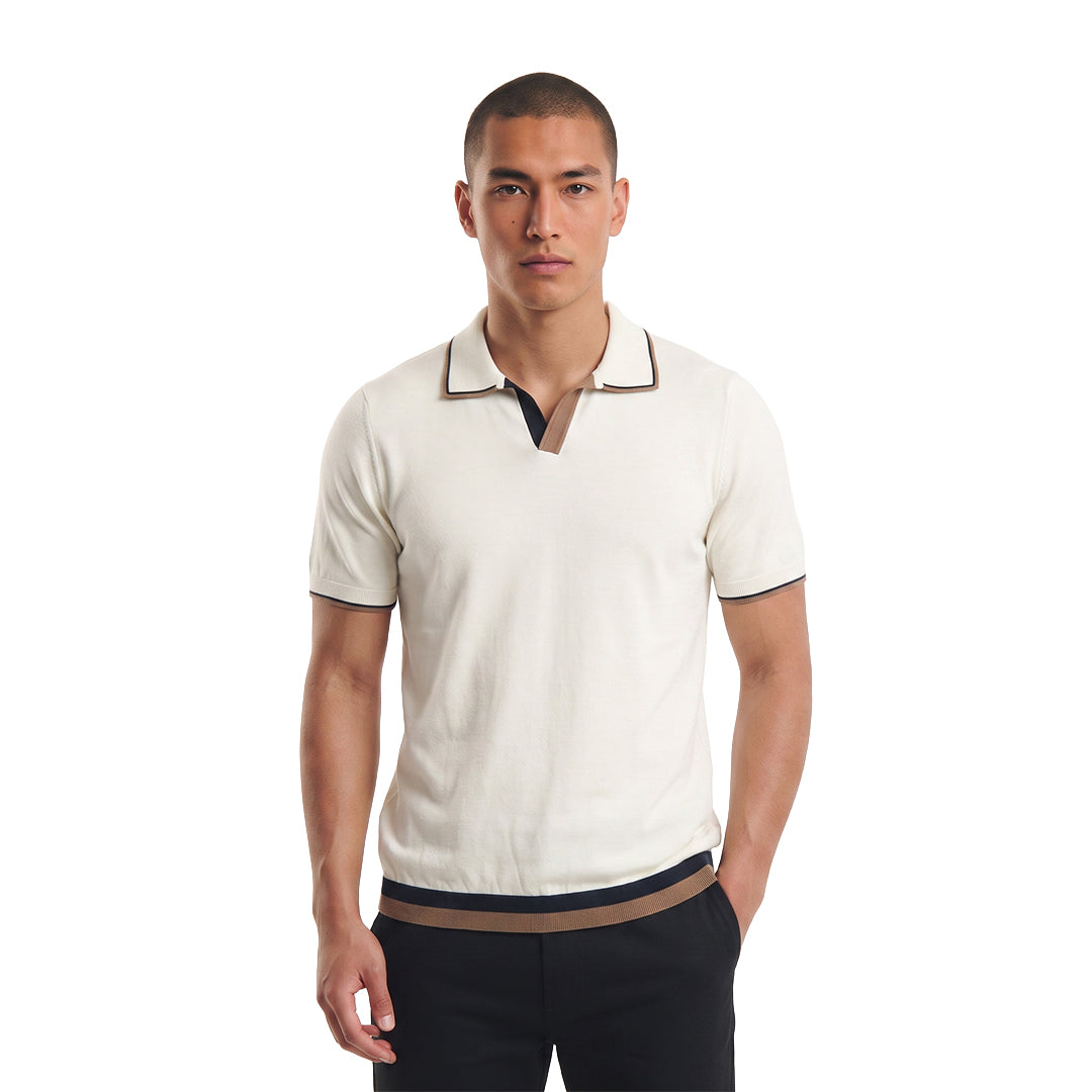 Heritage Knit Short Sleeve Polo Knits Eight-X