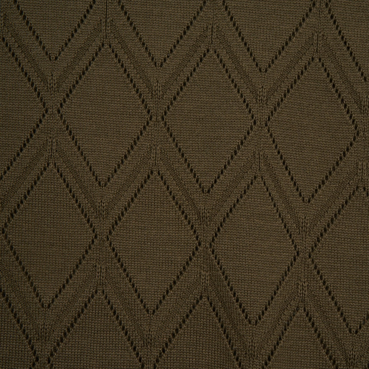 Prism Short Sleeve Knit Polo - Olive Knits Eight-X