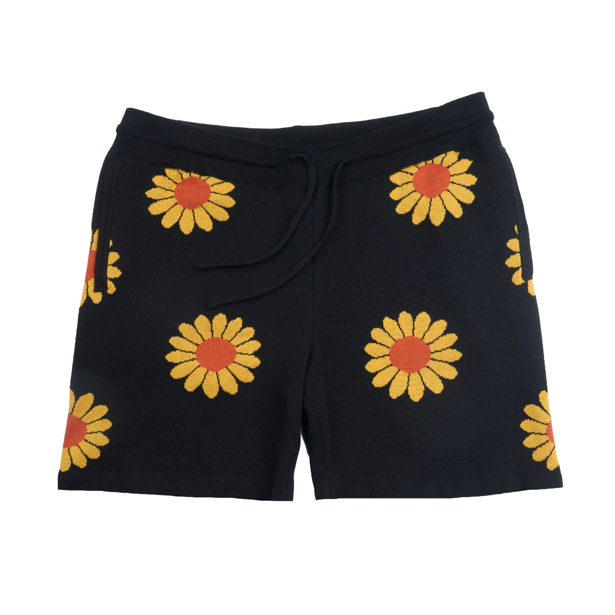 Sunflower Knit Short Sleeve and Short Set Matching Sets Eight-X