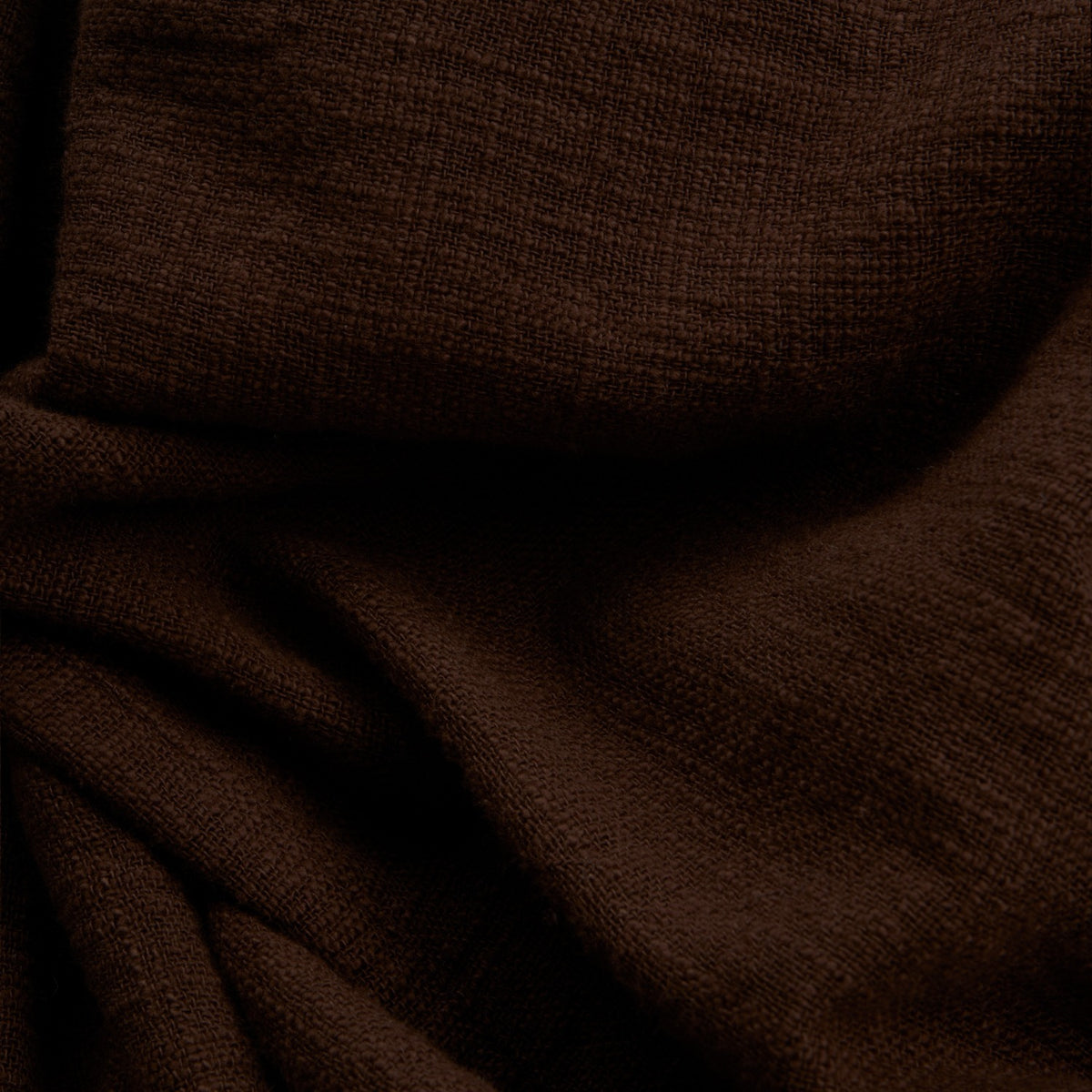 Linen Drawstring Pant - Brown Linen Eight-X