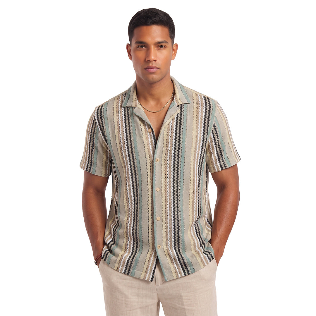 Terrain Short Sleeve Button Up Shirt Button Down Shirts Eight-X