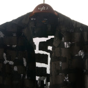 Noir Artisan Short Sleeve Button Up Shirt Button Down Shirts Eight-X