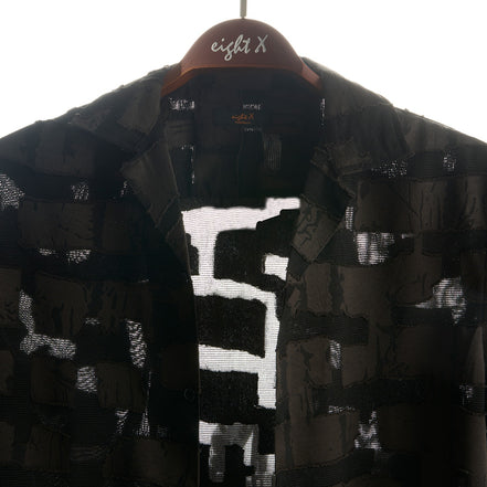 Noir Artisan Short Sleeve Button Up Shirt Button Down Shirts Eight-X