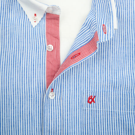 Dual Tone Button Down Shirt Button Down Shirts Eight-X