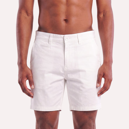 FROG 2.0 Chino Shorts - White Shorts Eight-X