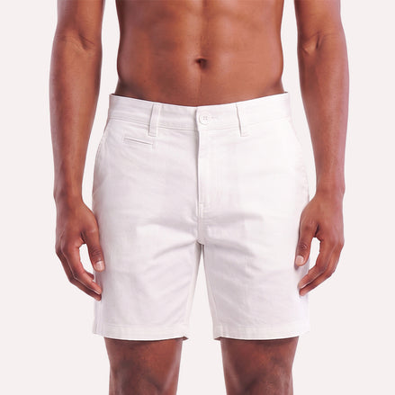 FROG 2.0 Chino Shorts - White Shorts Eight-X