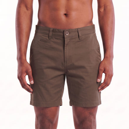 FROG 2.0 Chino Shorts - Grey Shorts Eight-X