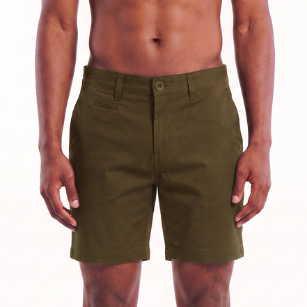 FROG 2.0 Chino Shorts - Olive Shorts Eight-X