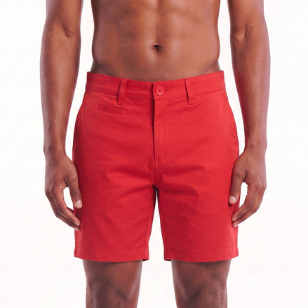 FROG 2.0 Chino Shorts - Red Shorts Eight-X
