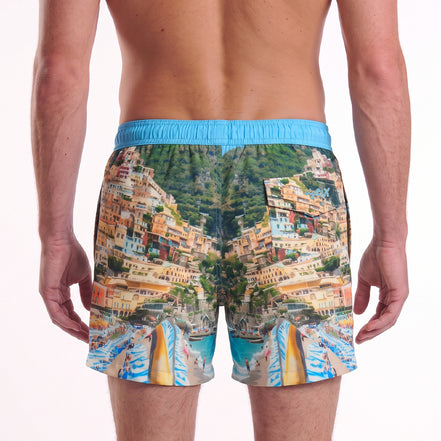 Amalfi Coast Swim Trunks Swim Wear Eight-X