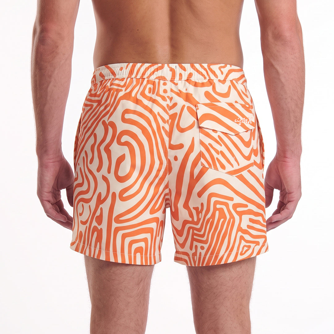 Circuit Swim Trunks Swim Wear Eight-X