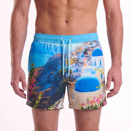 Santorini Swim Trunks Swim Wear Eight-X
