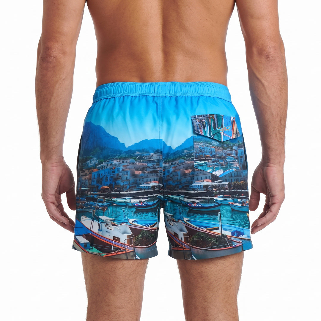 Positano Swim Trunks Swim Wear Eight-X